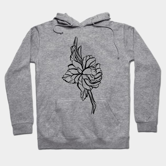 Gardenia Hoodie by Art by Taya 